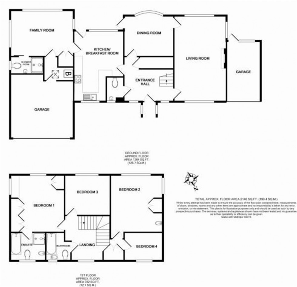 Floorplan for Parkway ,Surrey GU15 2PD