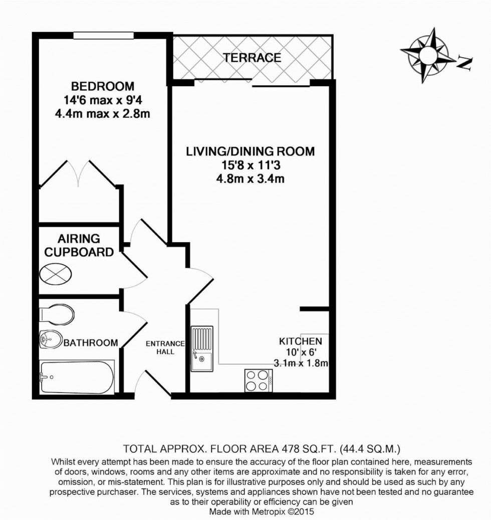 Floorplan for The Courtyard,