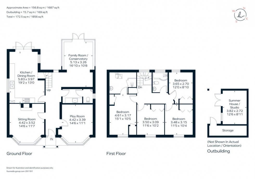 Floorplan for Jubilee Lane, Wrecclesham, Farnham