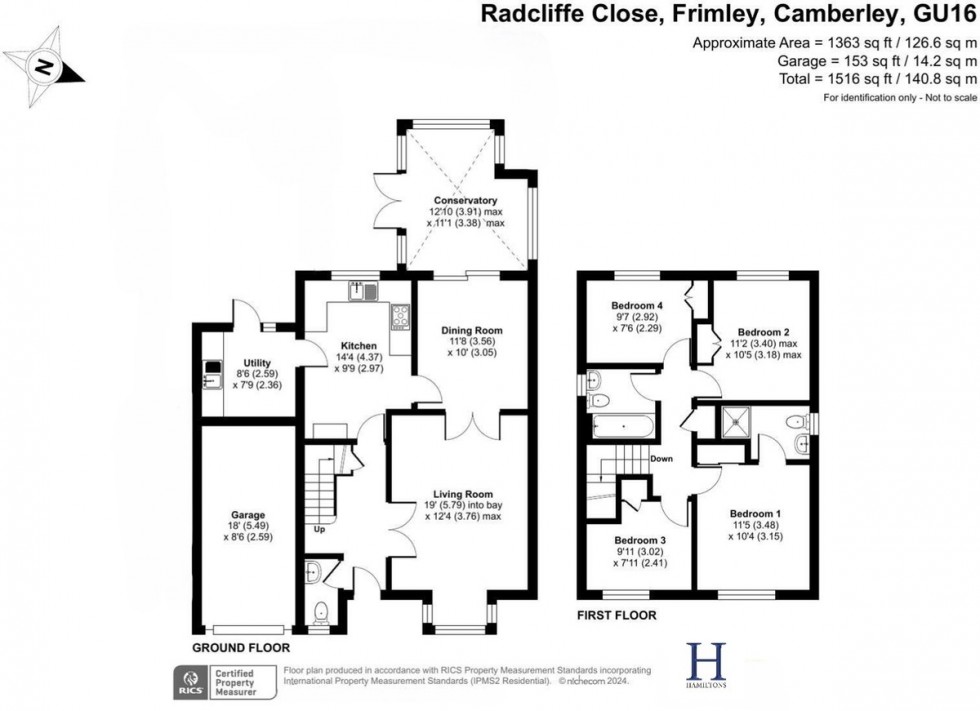 Floorplan for Frimley, Camberley