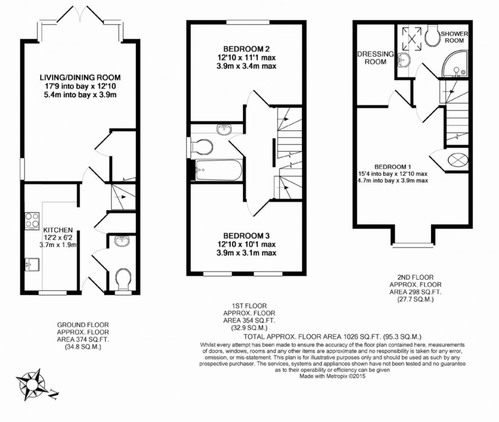 Floorplan for Frimley Green, Camberley