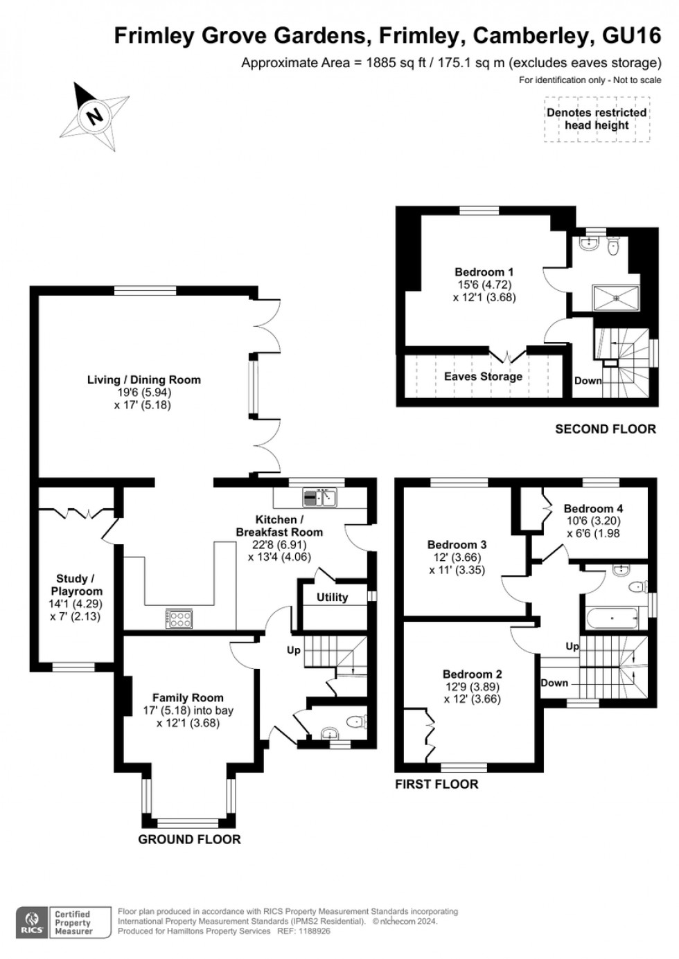 Floorplan for Frimley, Camberley