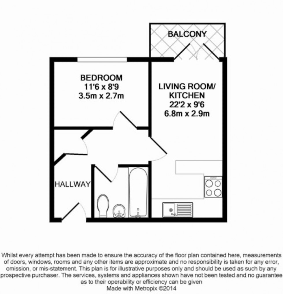 Floorplan for Blackwater, Camberley